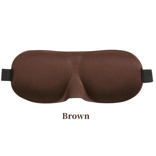 3D Sleeping Mask Eyepatch Block Out Light Eye Mask Soft Cover Rest
