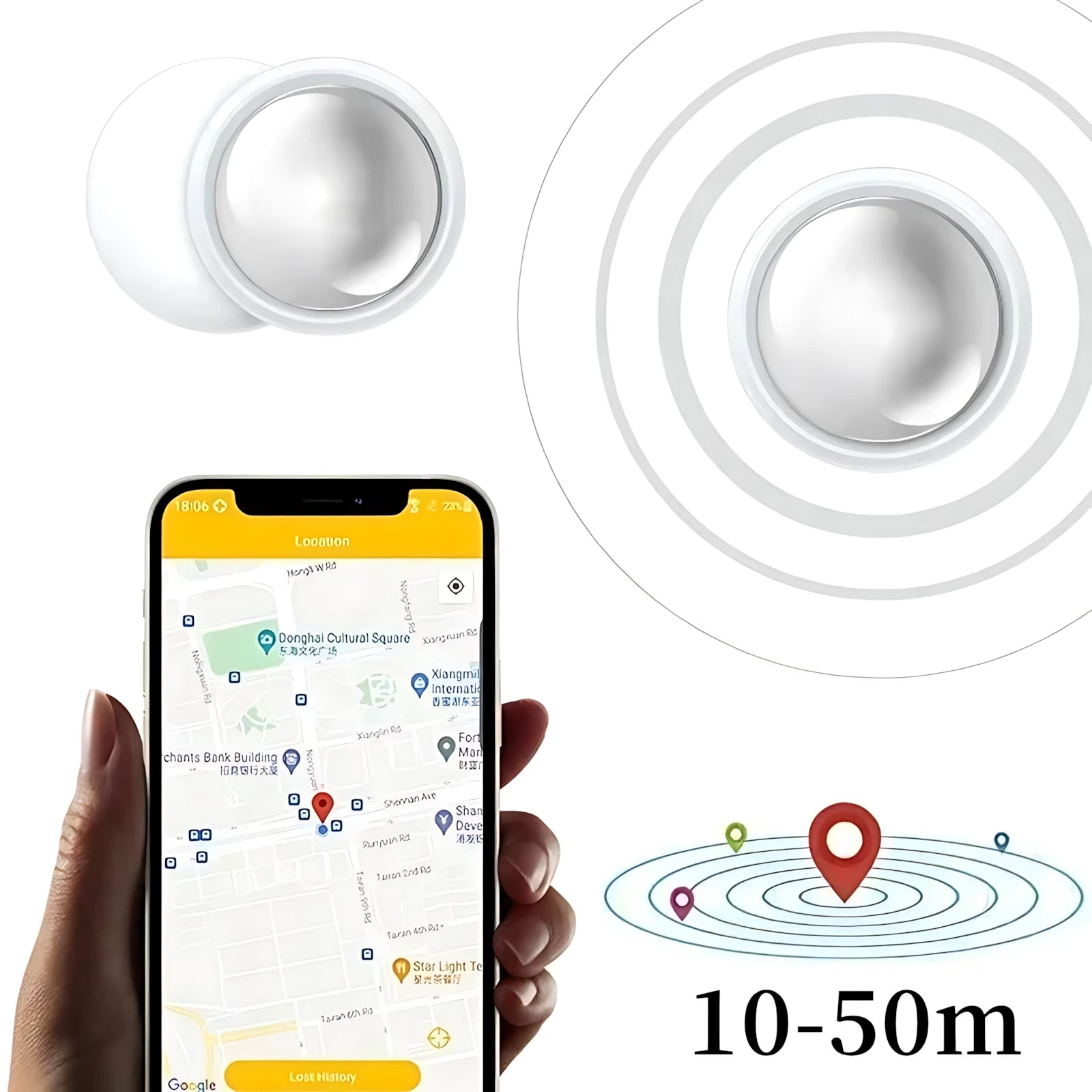 GPS Mini Tracker GPS Locator GPS Smart Car Work For isearcing Smart