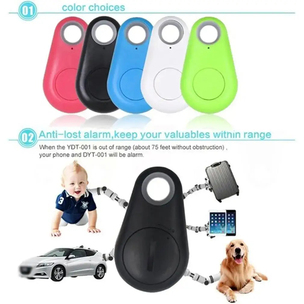 1-5pcs Wireless Mini GPS Tracker Anti-lost Alarm Key Child Bag Wallet
