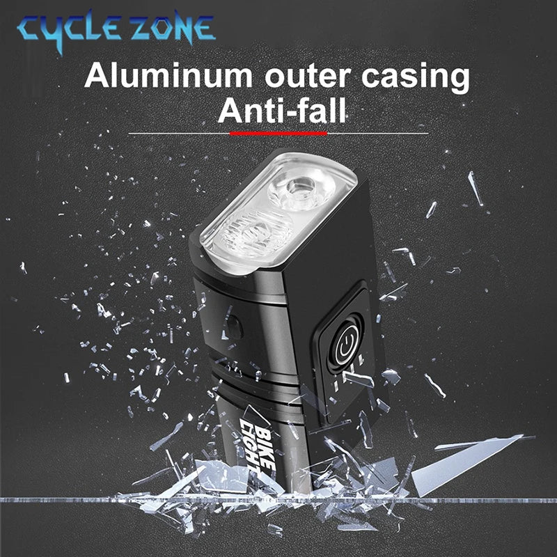 T6 LED Bike Front Light Bicycle Headlight Rechargeable Bright MTB Road