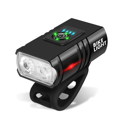 T6 LED Bike Front Light Bicycle Headlight Rechargeable Bright MTB Road