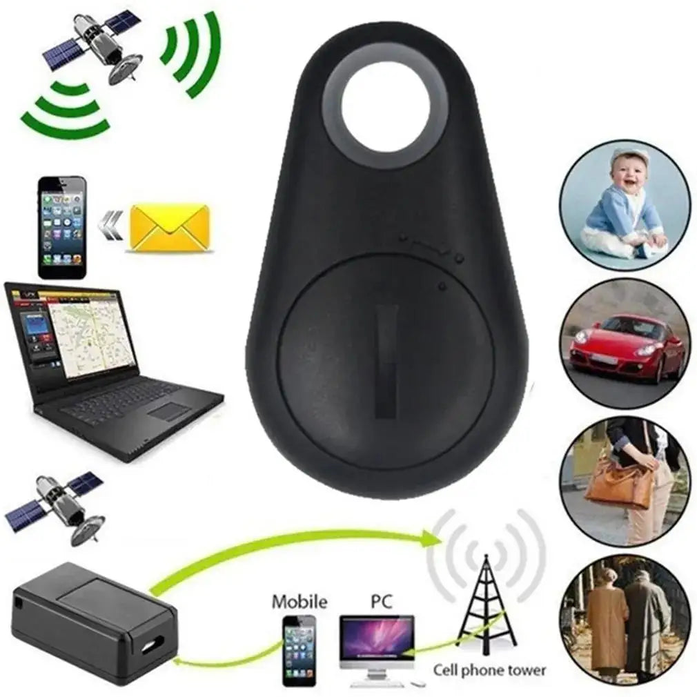 1-5pcs Wireless Mini GPS Tracker Anti-lost Alarm Key Child Bag Wallet