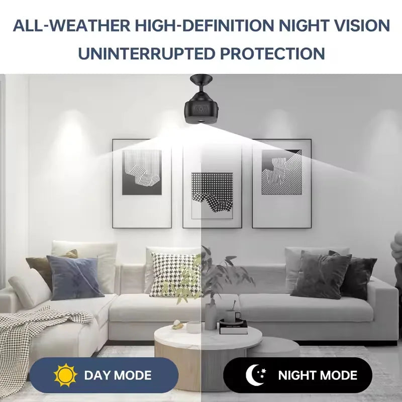 Security Camera HD Mini Full Color Night Vision High Definition WiFi