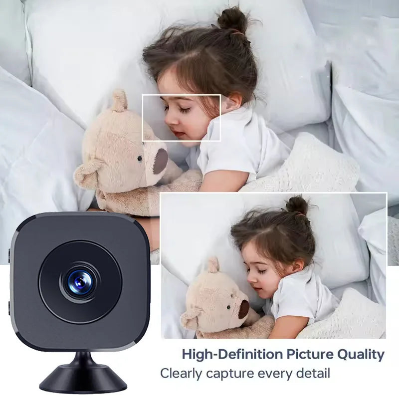 Security Camera HD Mini Full Color Night Vision High Definition WiFi