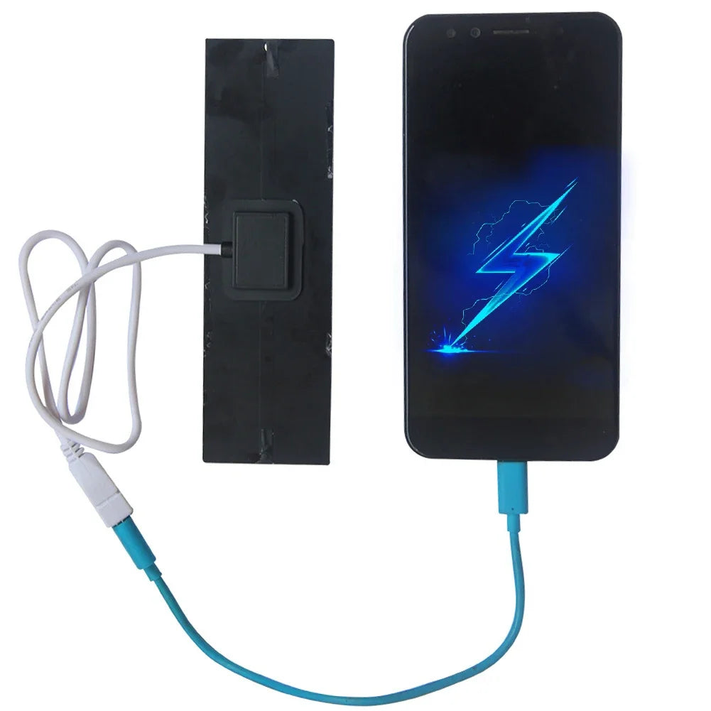 USB Solar Panel Charger Portable Battery Mobile Phone Charging Bank