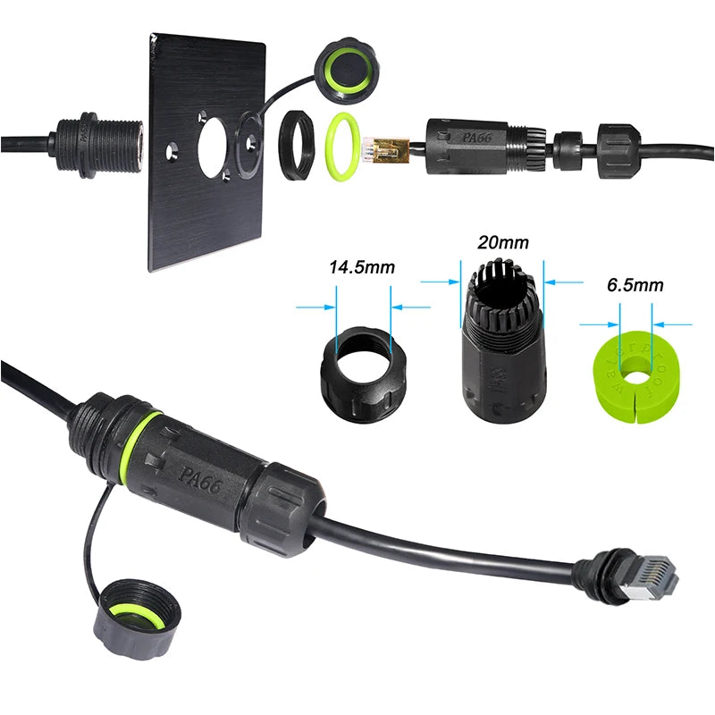 50/100 CM Starlink Ethernet Adapter Gen 3/Mini,Starlink Mini Cable
