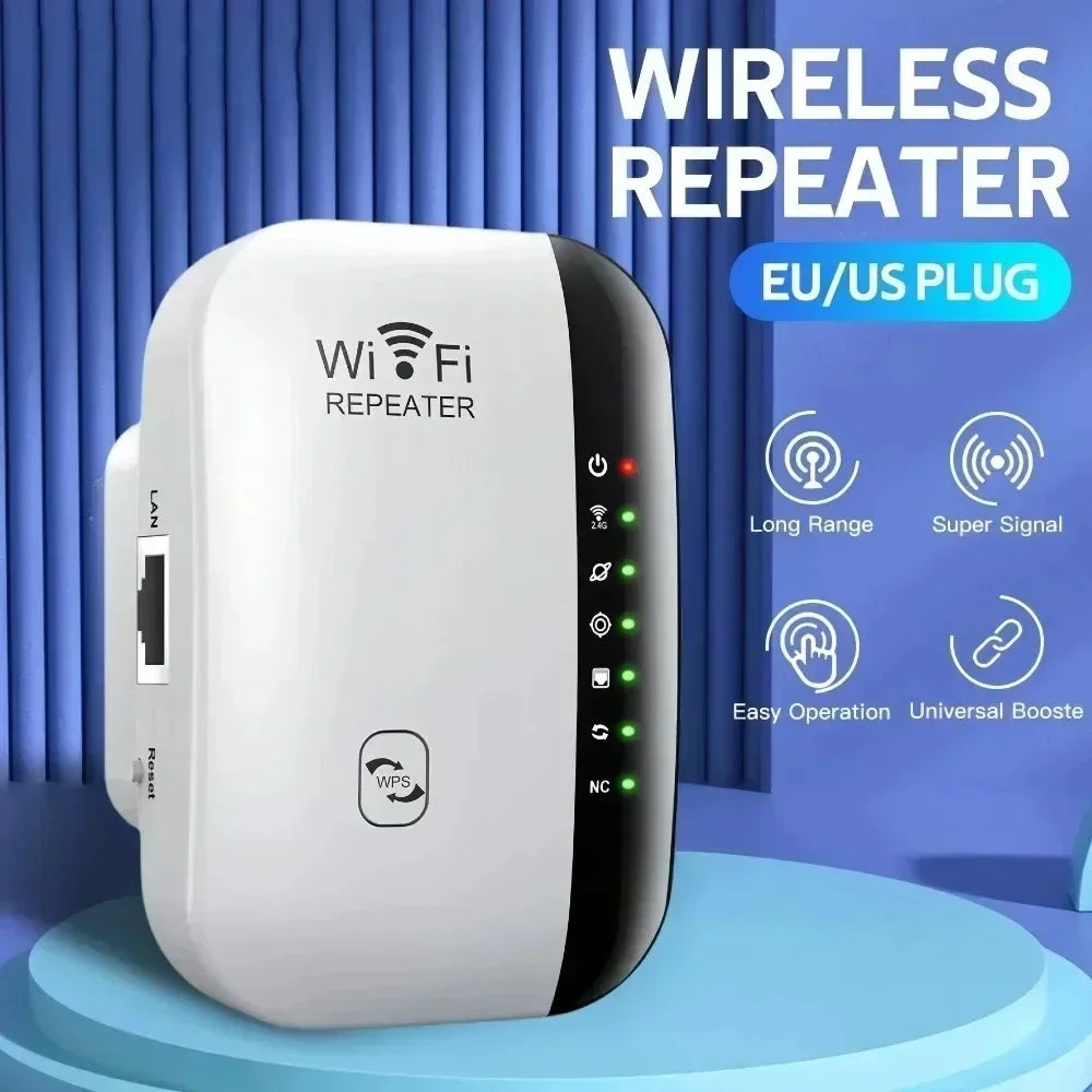 300Mbps WiFi Amplifier Wireless WIFI Repeater Extender 802.11N Booster