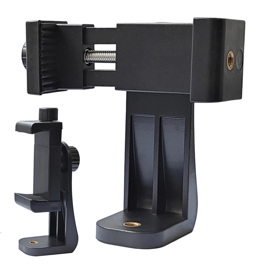 Tripod Mount Universal 360 Degree Mobile Phone Clip Compatible With