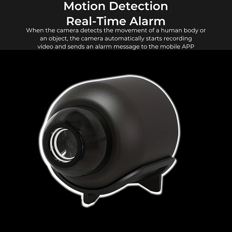 New X5 Mini Camera 1080P Clear Night Vision Lightweight Portable