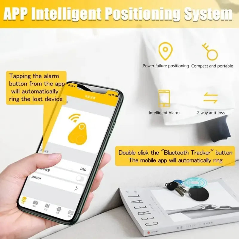 Mini Tracker GPS Locator GPS Smart Car Work For isearcing Smart Finder