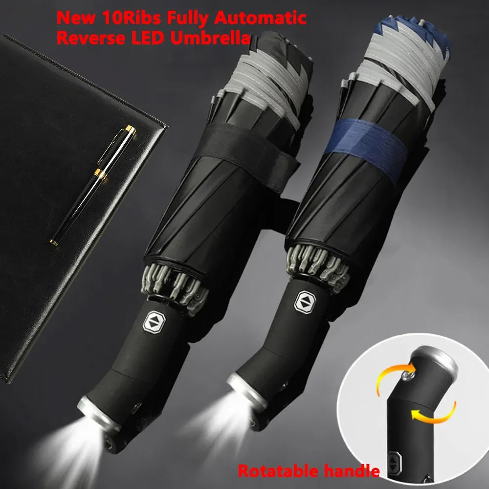 Fully Automatic Sun Protection Umbrella Folding Waterproof Umbrella