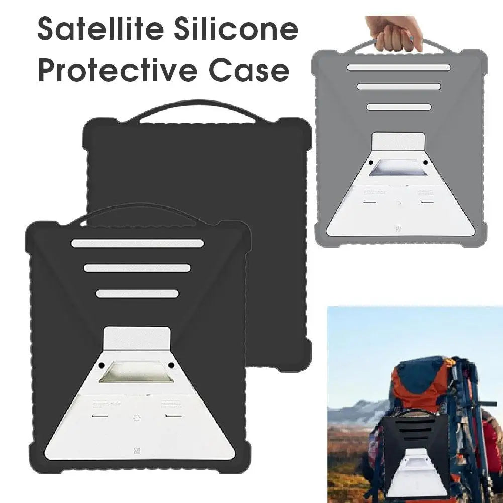 For Starlink Mini Silicone Protective Cover Anti-fall Anti-slip Full