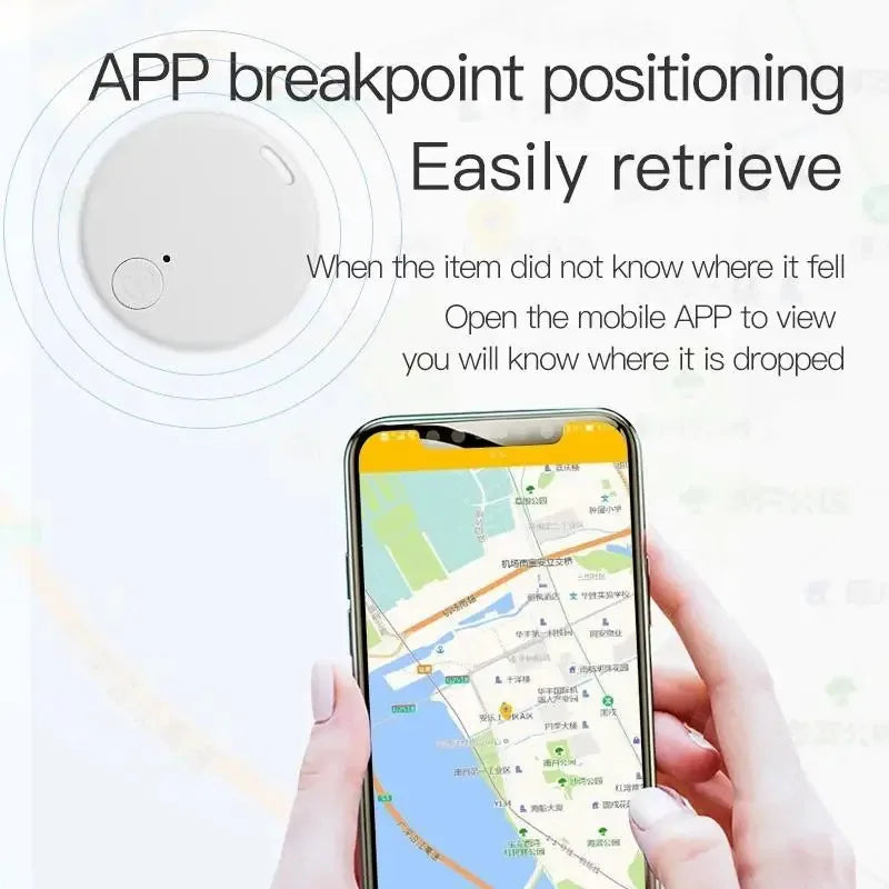 2026 Mini GPS Locator Anti-loss Alarm Wallet Keychain Smart Tag