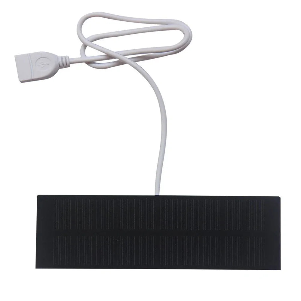 USB Solar Panel Charger Portable Battery Mobile Phone Charging Bank
