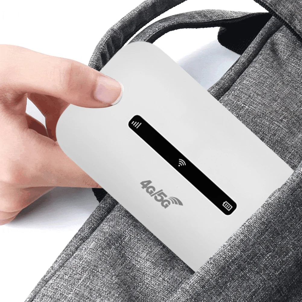 4G LTE Router Wireless WiFi 3000mAh Mobile Hotspot with SIM Card Slot