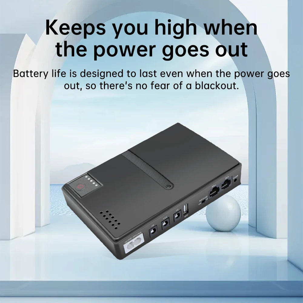 18W 1018L Large Capacity Portable Uninterruptible UPS Power Supply
