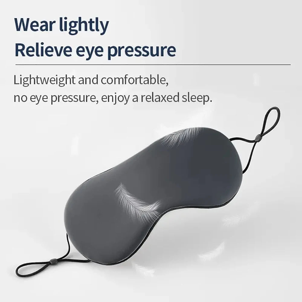 Sleeping Mask Ice Silk Warm And Cool Dual Use Eye Mask Adjustable
