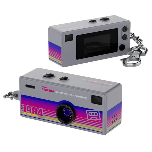 Magecam Digital Camera 0.96 Inch Keychain Camera Retro Support Memory