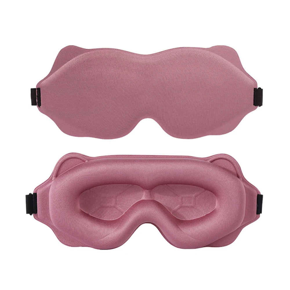 3D Sleeping Mask Block Out Light Soft Padded Sleep Mask For Eyes