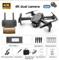 E88Pro4K DroneWiFi FPV HD Camera/Foldable RC Quadcopter/Altitude