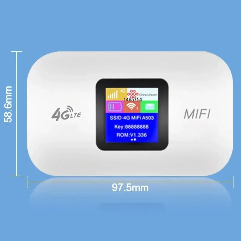 2025 4G Lte Router Wireless Wifi Portable Modem Mini Outdoor Hotspot