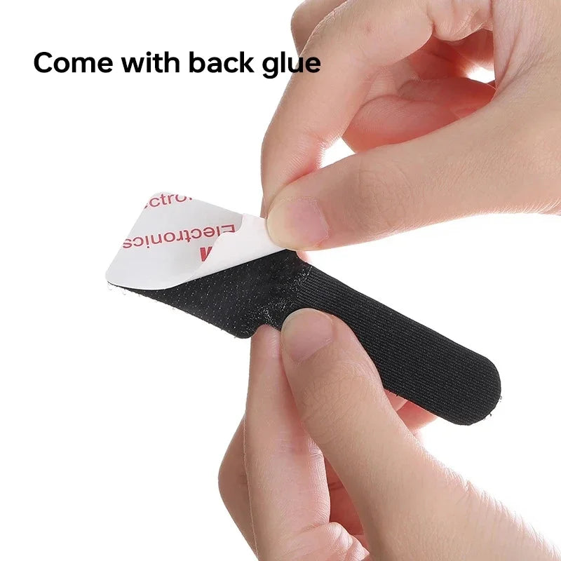 20/10/5PCS Releasable Cable Organizer Ties Mouse Earphones Wire