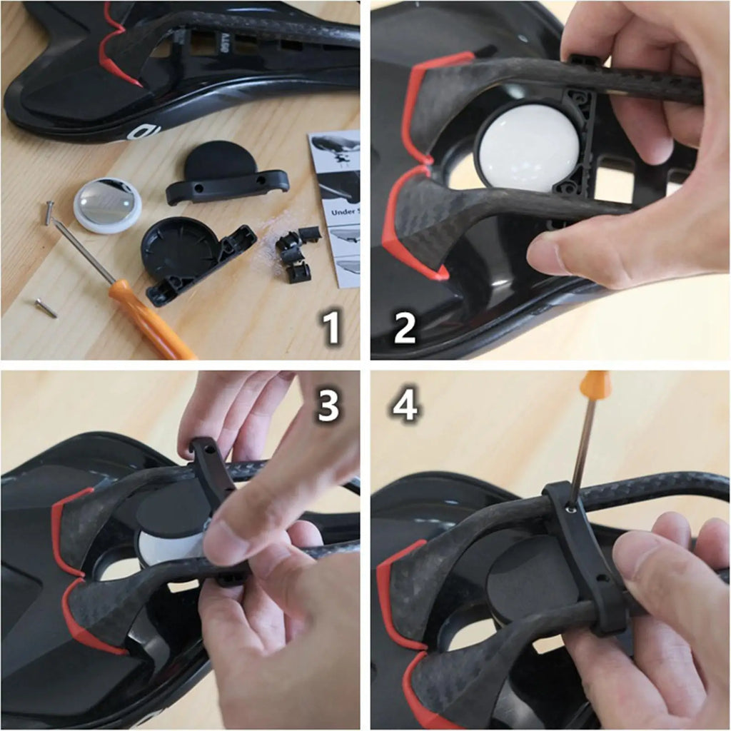 Mini Bike Holder Bracket Protective Air Tag Anti-theft Gps Tracking