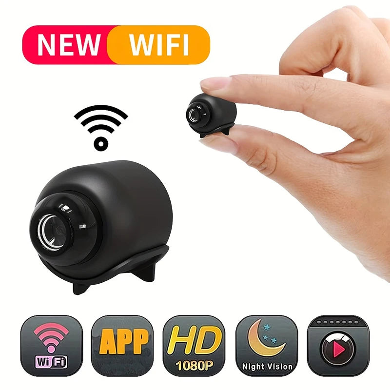 New X5 Mini Camera 1080P Clear Night Vision Lightweight Portable