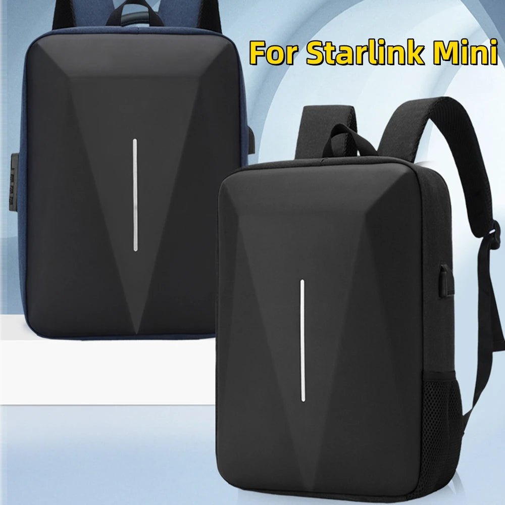 Hard Protective Backpack for Starlink Mini Dish and All Accessories