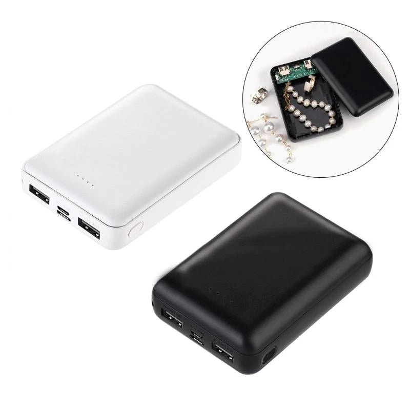 1PC Discreet Power Banks Storage Box for Hiding Valuables Secret Stash