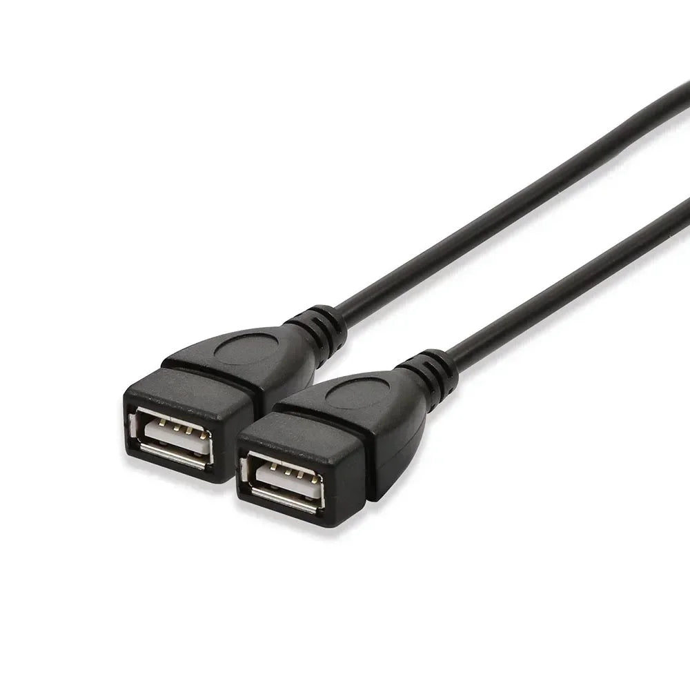 Universal USB 3.0 2.0 Male To Dual USB 3.0 Female Jack Splitter 2 Port