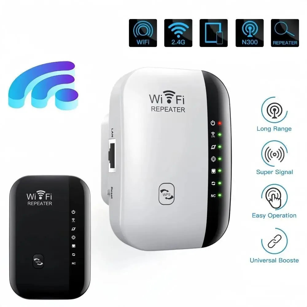300Mbps WIFI Repeater Remote Wi-Fi Amplifier 802.11N WiFi Signal