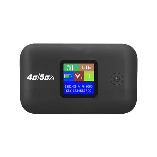 4G 5G WiFi 6 Mobile Hotspot Router Support 10 Users with SIM Card Slot
