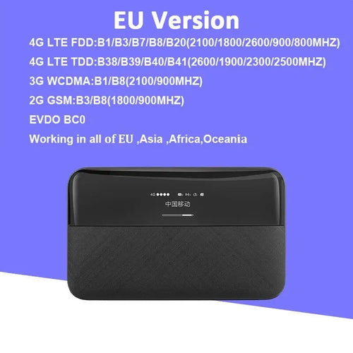 KuWFi 6000mAh Unlock 4G Pocket Wifi 150Mbps Portable Wireless Mobile