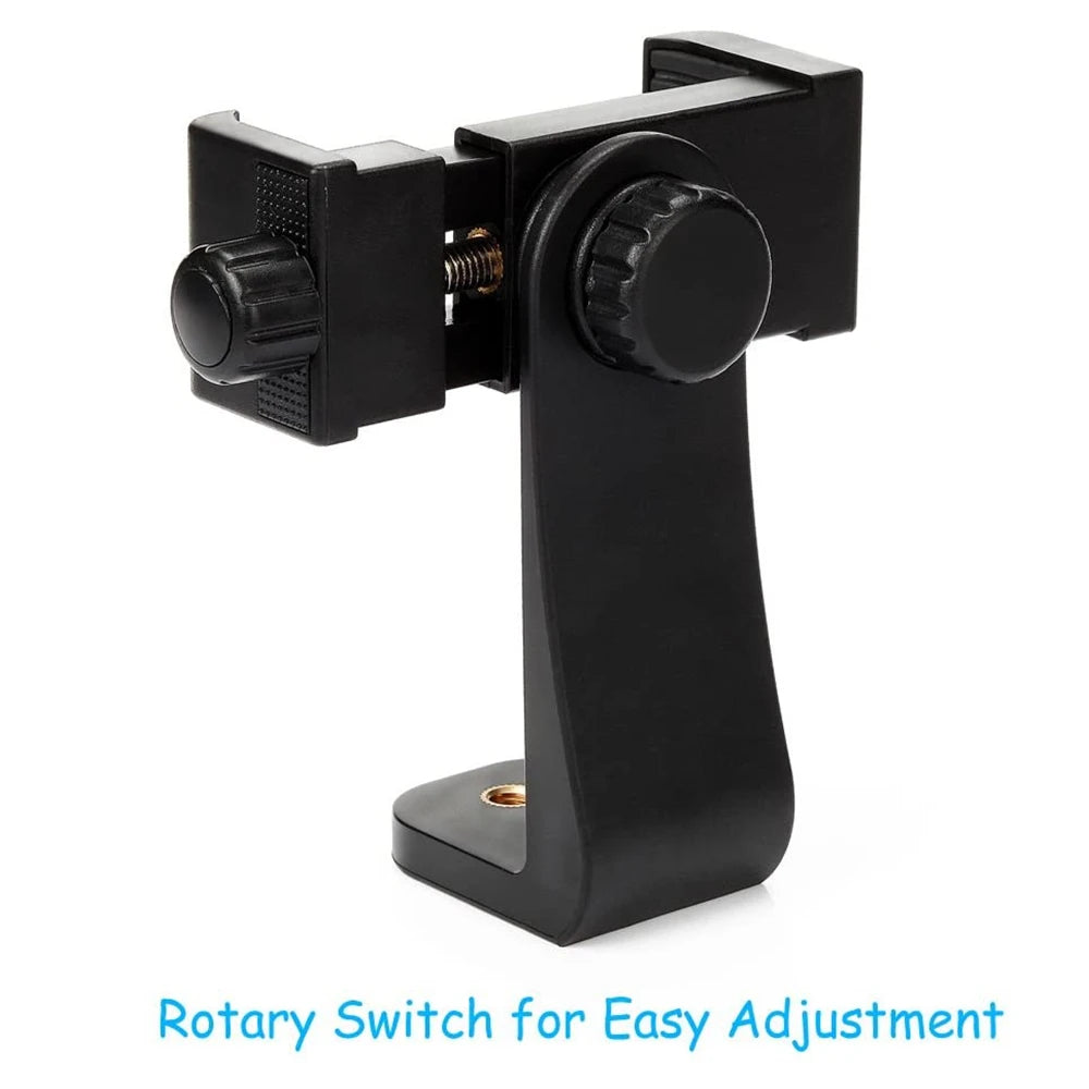Tripod Mount Universal 360 Degree Mobile Phone Clip Compatible With
