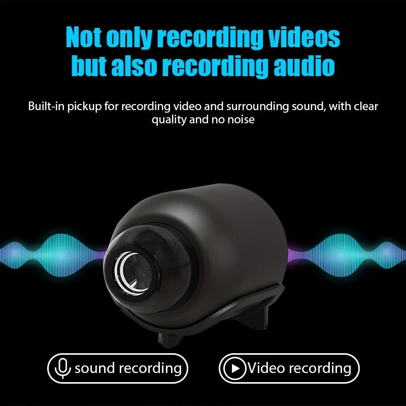 New X5 Mini Camera 1080P Clear Night Vision Lightweight Portable