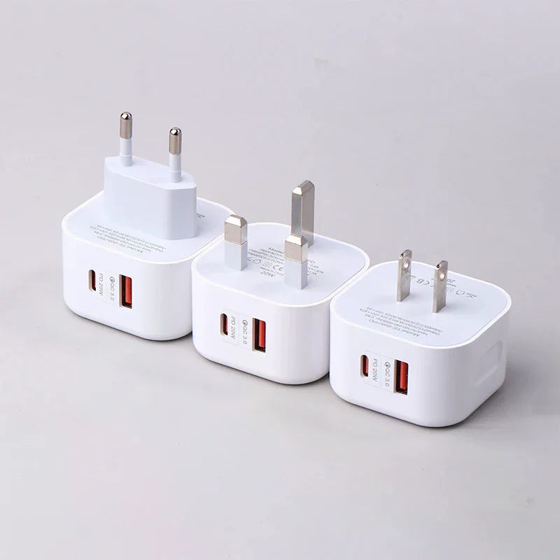Dual Port USB-C PPS Charger 100W - Compact GaN Fast Charger for