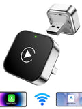 Pionray 2-in-1 Wireless CarPlay & Android Auto Adapter – AI Smart Box
