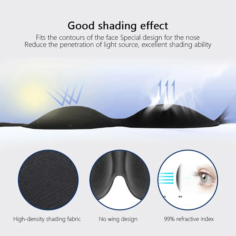 3D Sleeping Mask Block Out light Eye Mask for Sleeping Comfort Eye