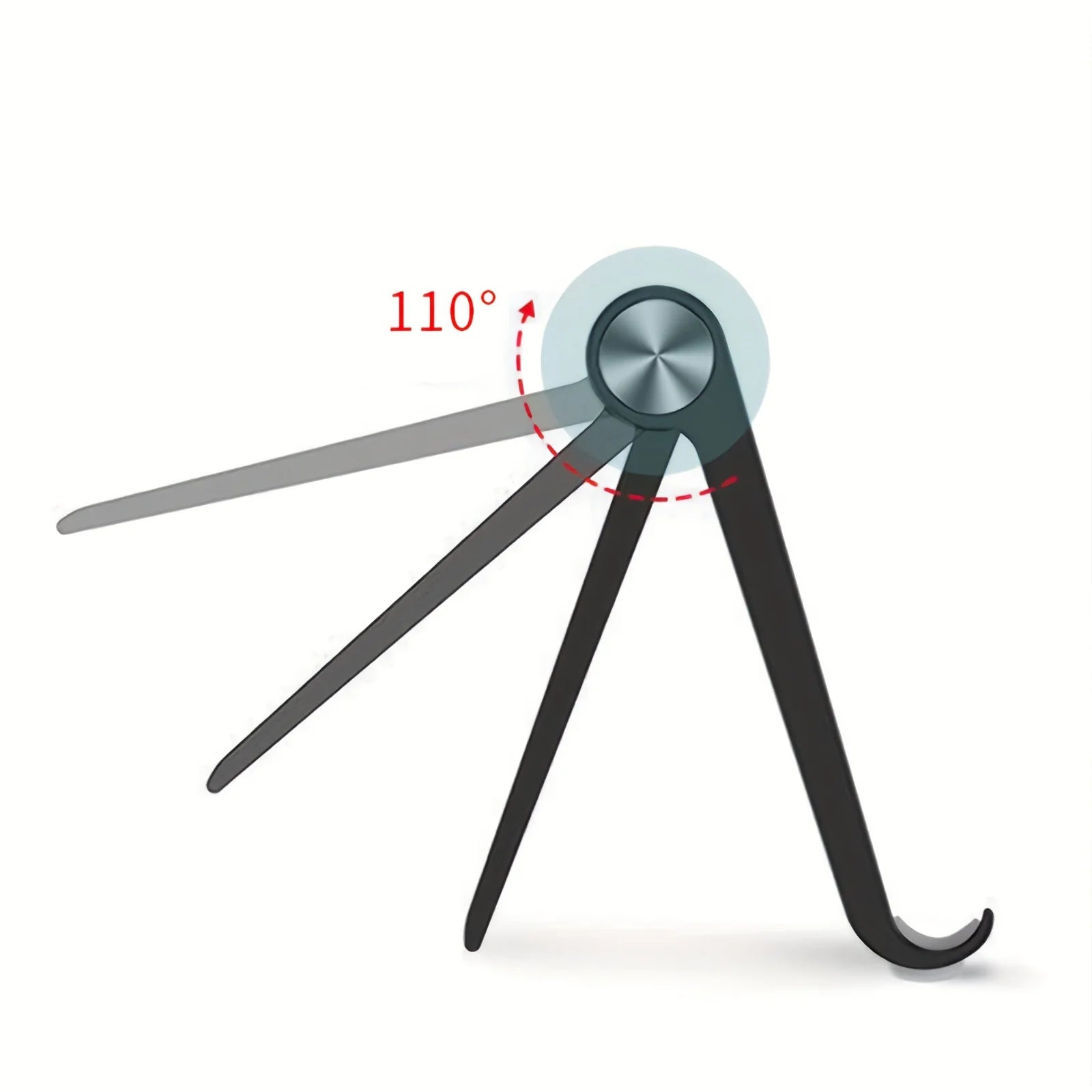 Adjustable Portable Tablet & Phone Stand - Foldable Desktop Dock with
