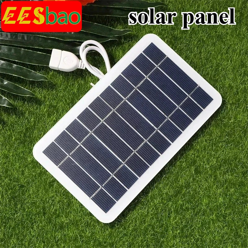 2W-15W Solar Charger Portable W/USB-C Fast Charging for IPhone Samsung