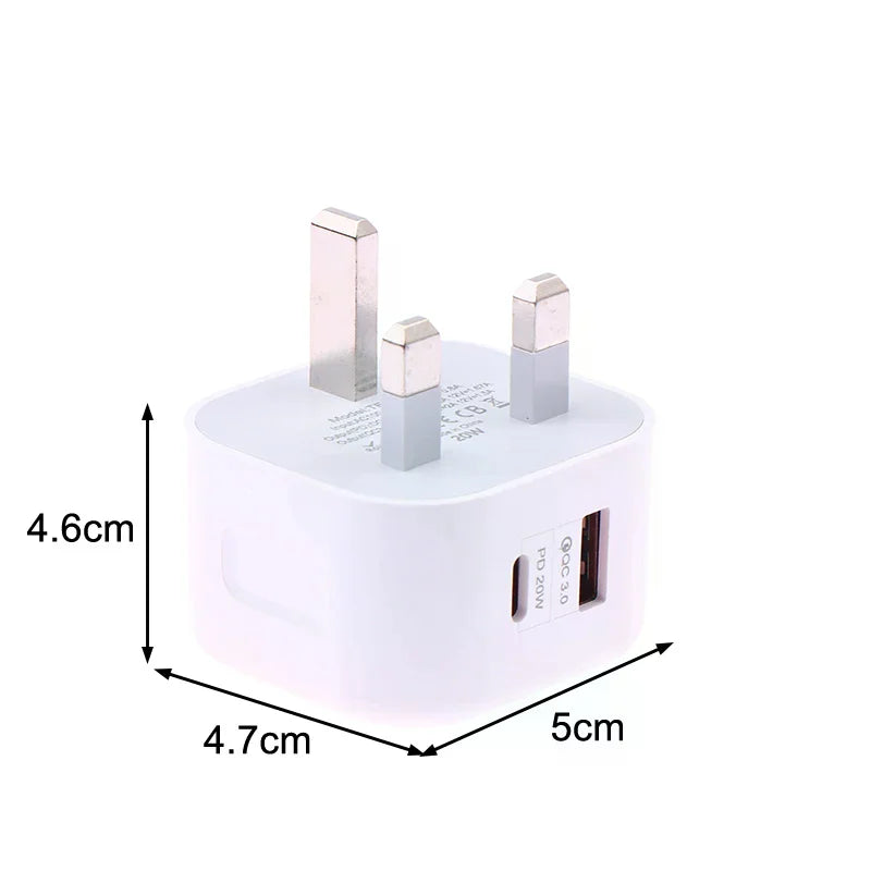 Dual Port USB-C PPS Charger 100W - Compact GaN Fast Charger for