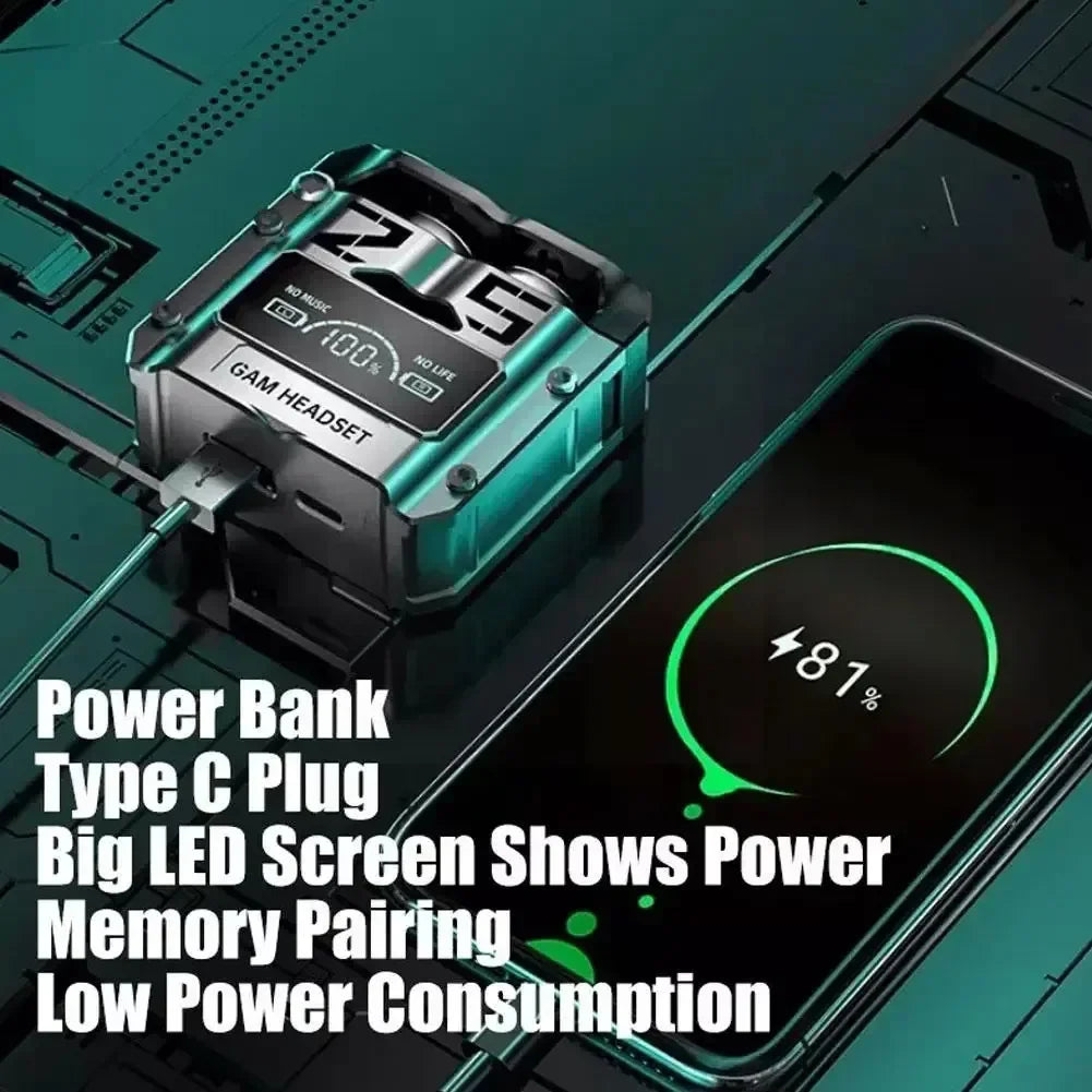 Original M25 TWS Wireless Headphones Earphones Bluetooth Touch Control