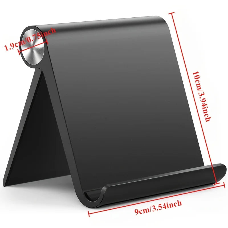 Adjustable Portable Tablet & Phone Stand - Foldable Desktop Dock with