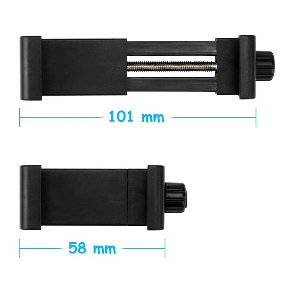 Tripod Mount Universal 360 Degree Mobile Phone Clip Compatible With