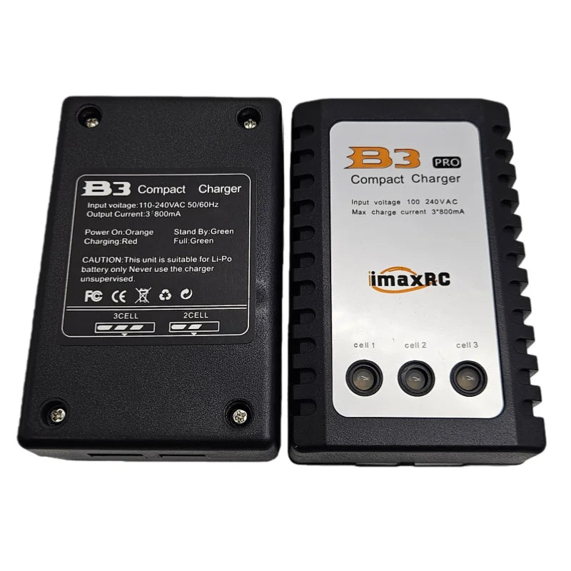 IMAX B3 PRO Lipo Battery Compact Charger 7.4V 11.1V 2S 3S 110-240V