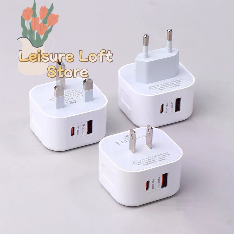 Dual Port USB-C PPS Charger 100W - Compact GaN Fast Charger for