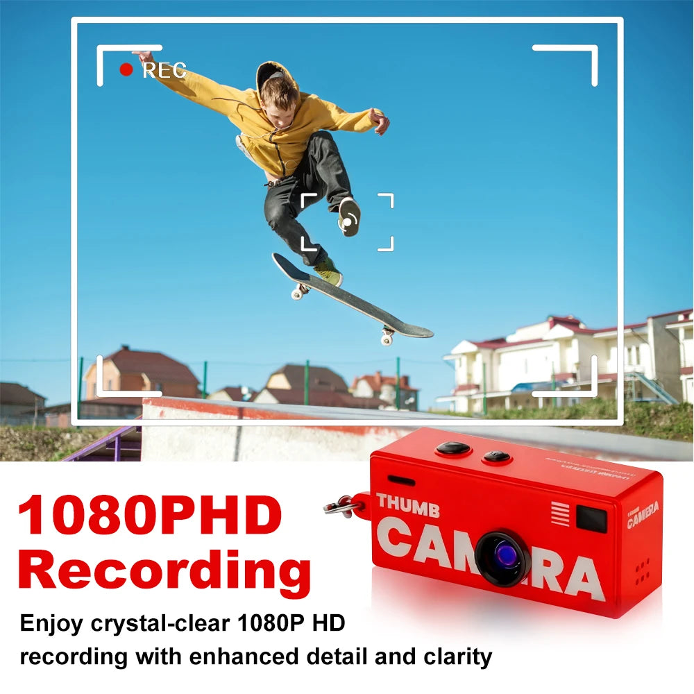 Magecam Digital Camera 0.96 Inch Keychain Camera Retro Support Memory