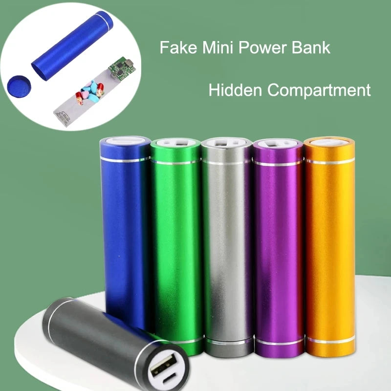 Creative Sight Secret Hidden Storage Compartment Fake Mini Power Bank