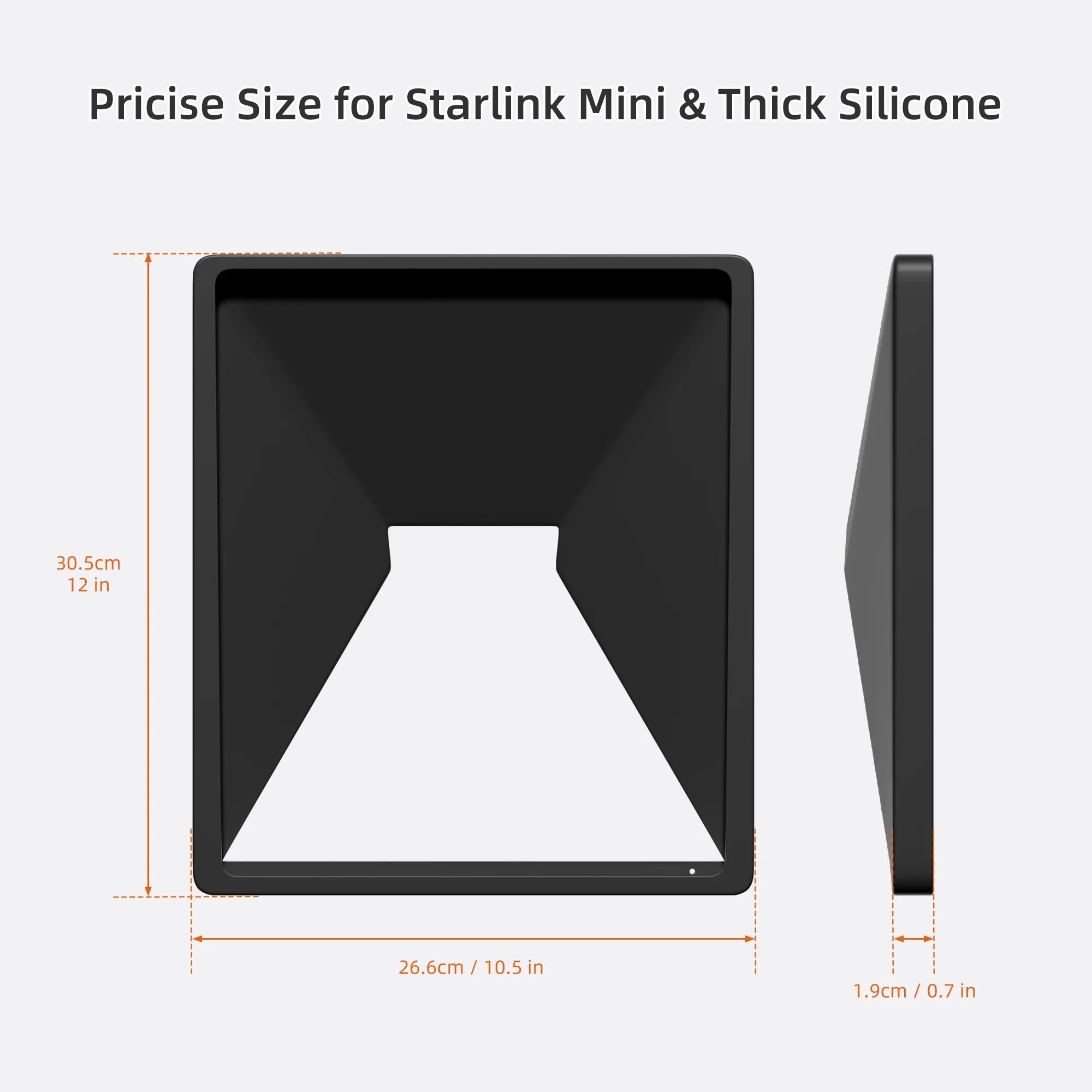 Starlink Mini Case Cover Luquid Silicone Protective Case for Mini